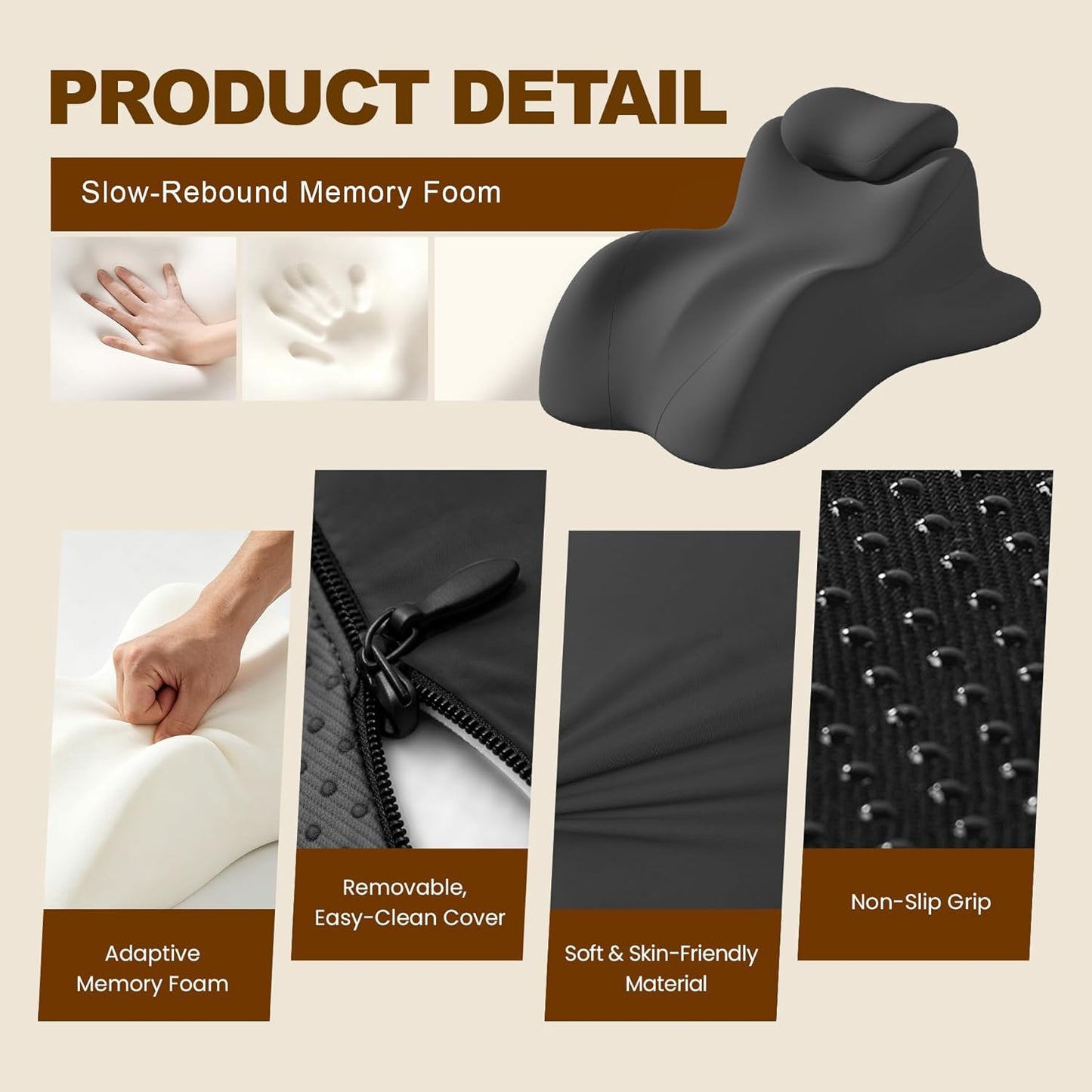 Cozy Comfort Wedge Pillow