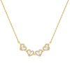 Four-Leaf Clover Heart Necklace
