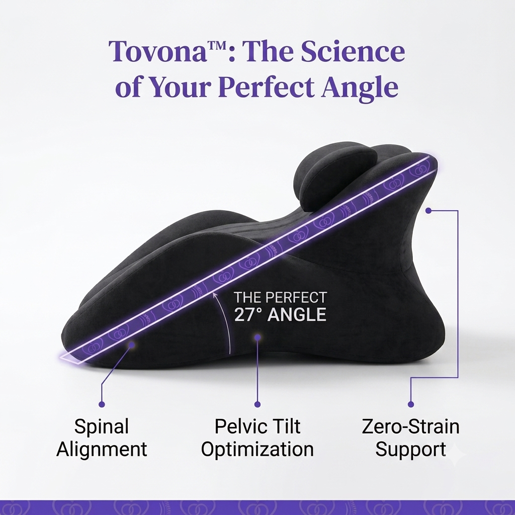 Tovona™ Waterproof 27° Angle Pillow