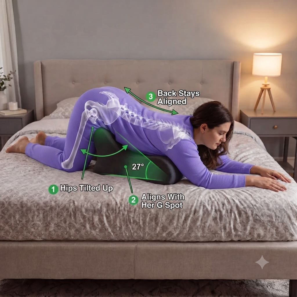 Tovona™ Waterproof 27° Angle Pillow