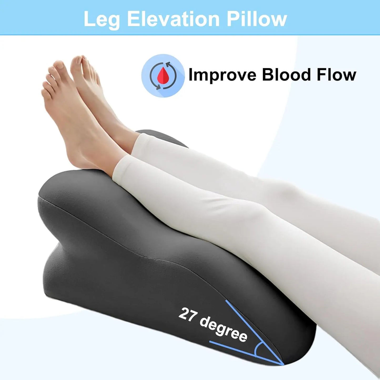 Comfort Wedge Pillow for Better Sleep