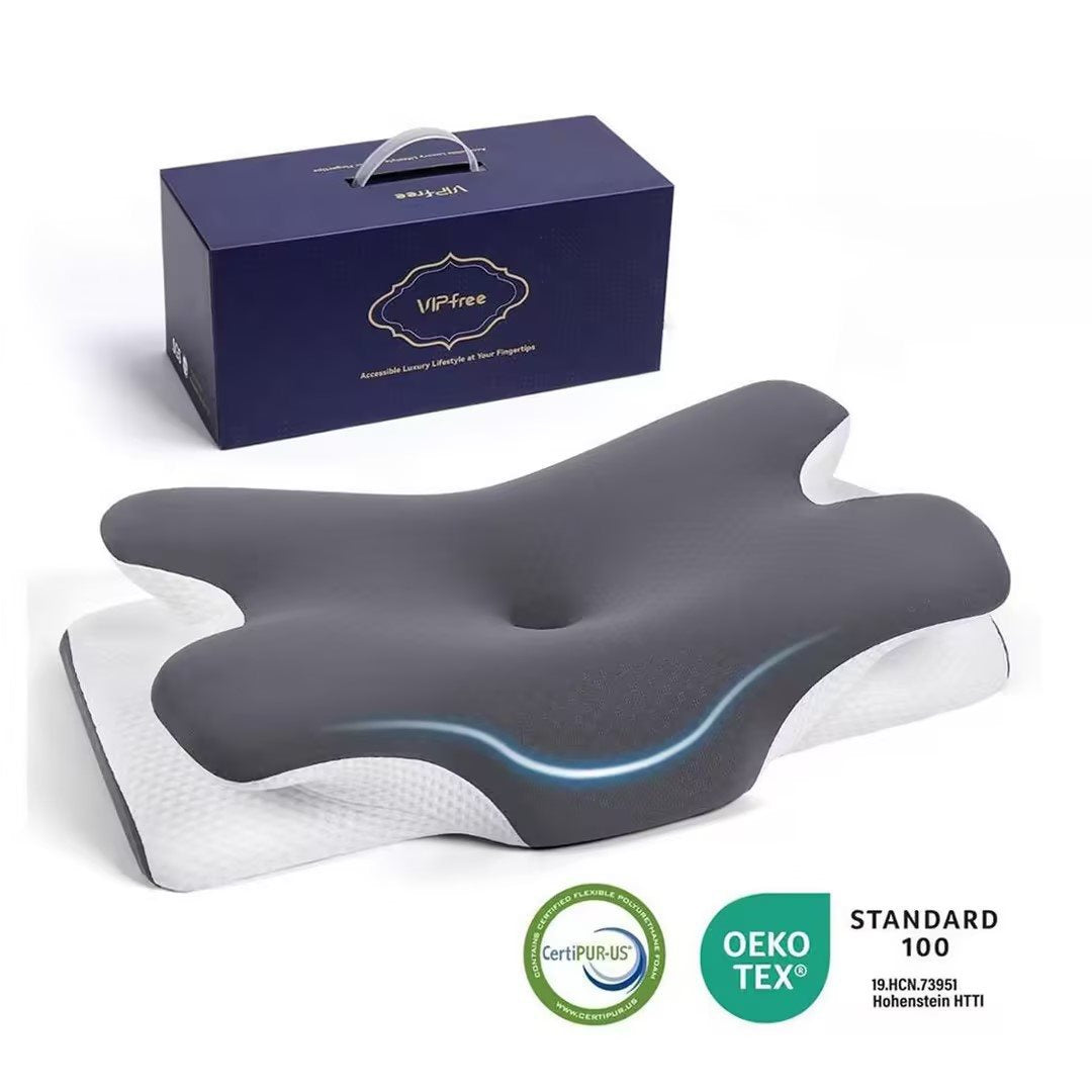 Butterfly Memory Foam Neck Pillow