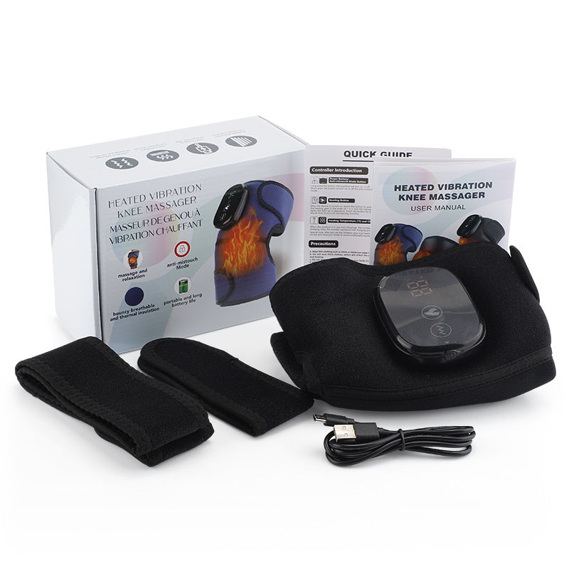 Heated Knee Massager with Vibration Therapy