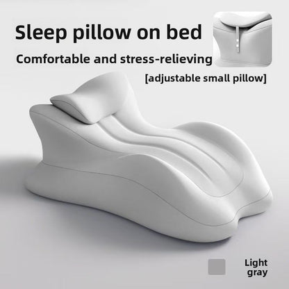 Multifunctional Lying Down Pillow with Memory Foam